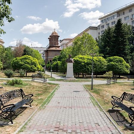 Elegant Studio In The Heart Of The Town Bucarest Exterior foto