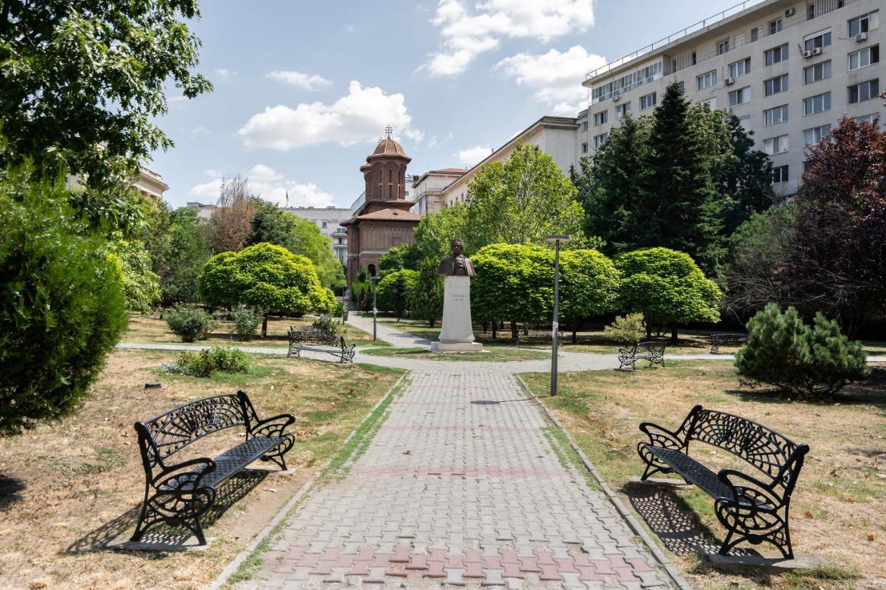 Elegant Studio In The Heart Of The Town Bucarest Exterior foto